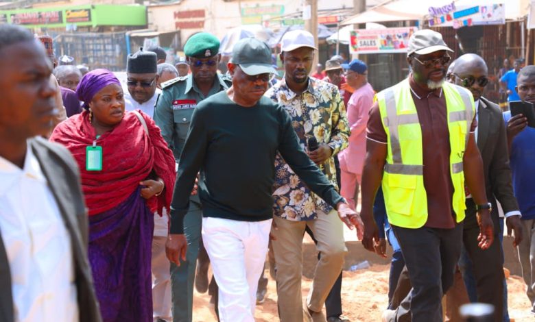 Wike inspects projects - The Times of Abuja